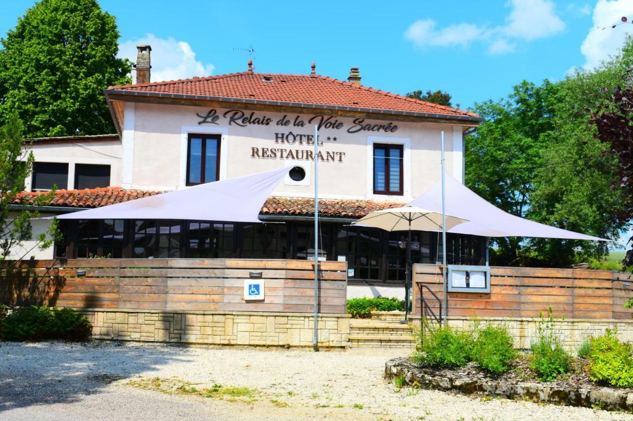 Hotel Logis Le Relais De La Voie Sacree Issoncourt Exteriér fotografie